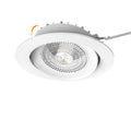 Adjustable angle ultra-thin spotlight cob embedded led ceiling bull's-eye light opening 55mm 7.5cm 9.5cm