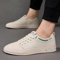 New men's handmade stitching casual shoes - trendy, versatile skate shoes - korean style fashion sneakers