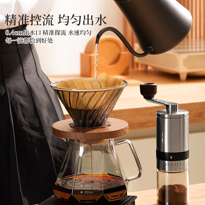 Premium pour-over coffee gift set - home american style with scale, coffee maker set, business gift