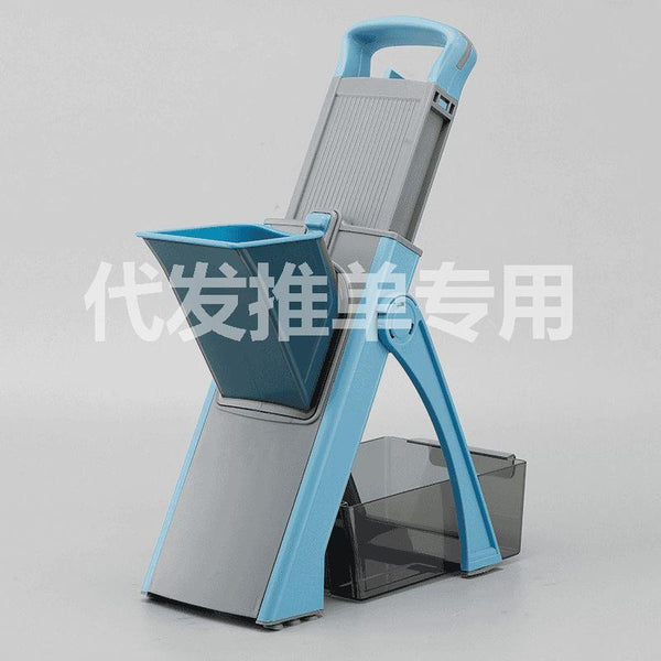 Multifunctional vegetable cutter, hand guard, potato shredded vegetable cutter, shredder, wipe, grind garlic, grind ginger vegetable cutter, free shipping and delivery.
