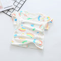 Baby short-sleeve t-shirt, summer infant top, 100% cotton, 0-4 years old, toddler summer outfit, boys' and girls' short-sleeve undershirt, trendy style