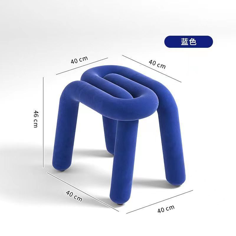 Bold Chair椅子创意网红化妆凳子个性休闲异形椅服装店设计师餐椅