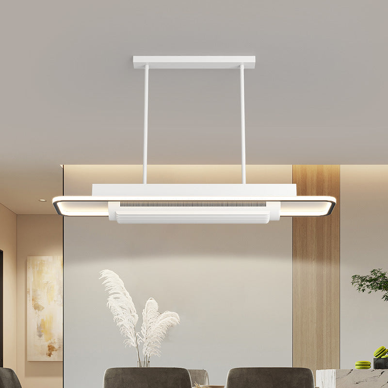 [Strict Selection] Bladeless Fan Light Full Spectrum Eye Protection Intelligent Voice Modern Simple Whole House Package Fan Lighting
