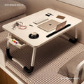Small table on the bed, foldable computer desk, for home bedroom bay window desk, dormitory student dormitory lazy study table