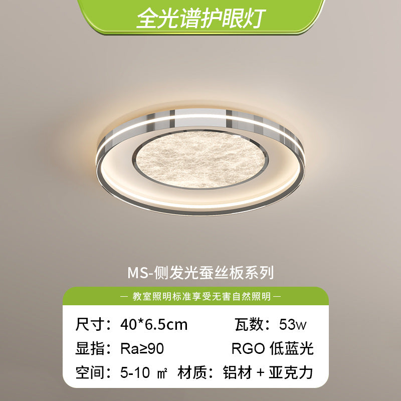 Living room light full spectrum eye protection dining room light atmospheric Italian minimalist light luxury Zhongshan lighting new smoke bedroom light