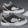 Canvas high-top spring men's shoes 2025 new spring sports casual white student men's skate shoes versatile trendy shoes