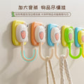 Cute cartoon hook strong adhesive door back key bag creative kitchen traceless sticker bathroom no punch wall hanging