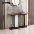 Entryway cabinet light luxury high-end entrance table ultra-narrow extremely narrow corridor aisle entrance table entrance door altar rock slatted case