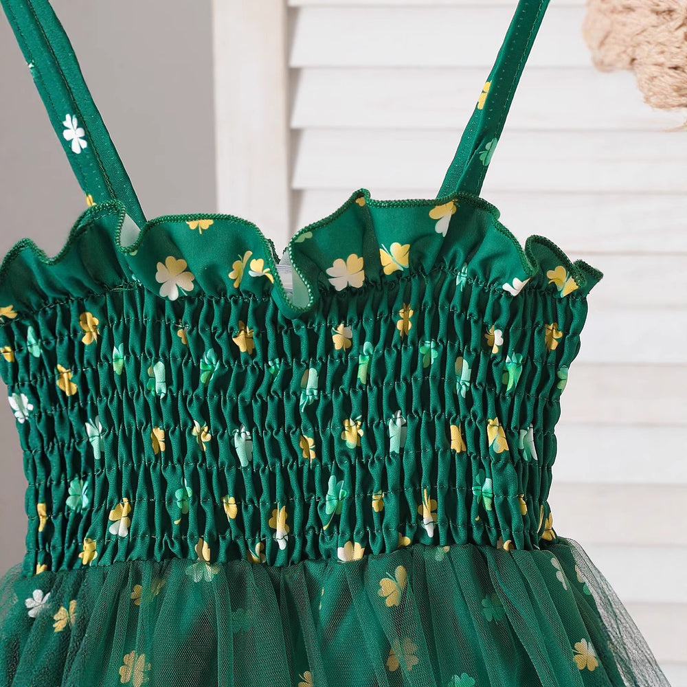 christmas new arrival children's skirt star suspender skirt holiday mesh puffy dress baby photo princess dress