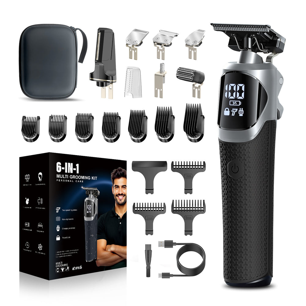 Duoheyi electric hairdressing electric clipper suit multi-function full body washable hair shaving oil head clipper wholesale cross-border