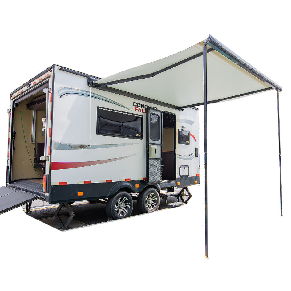 Oem personalized rv electric retractable awning aluminum alloy retractable trailer rv awning vehicle canopy