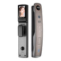 Fully automatic 3d face recognition video intercom fingerprint password lock - smart electronic door lock for home security - direct from the factory