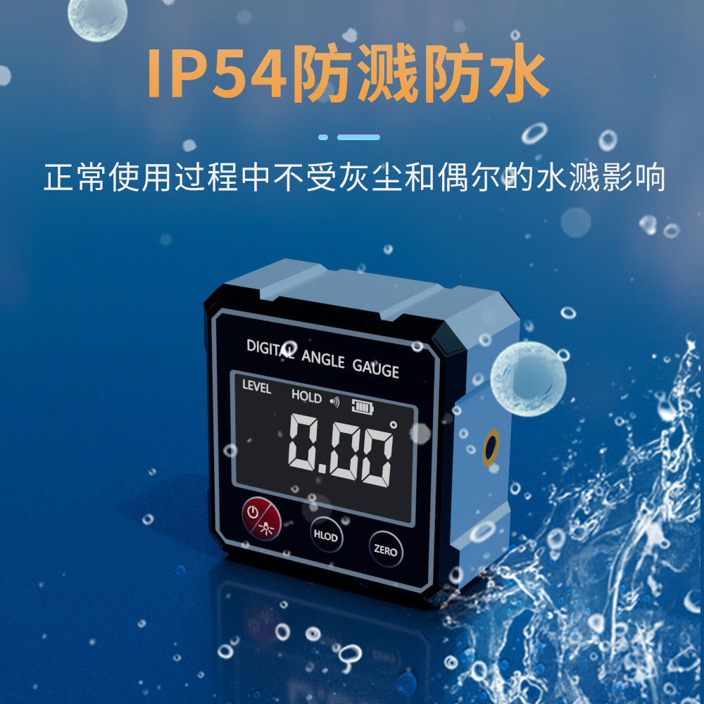Manufacturer wholesale digital display inclination box digital display inclination meter inclination box with backlight angle meter slope meter level meter