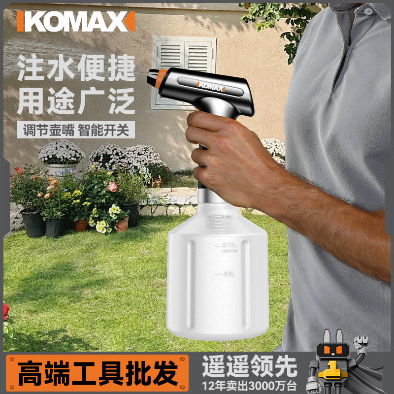 Electric watering can - heavy duty, automatic sprayer for home use - perfect for watering plants, disinfecting, cleaning, and more!