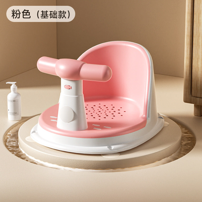 Baby bath seat - the ultimate bathing buddy! kids' bath stool, sit-up support, infant bathtub stand, non-slip bath bench