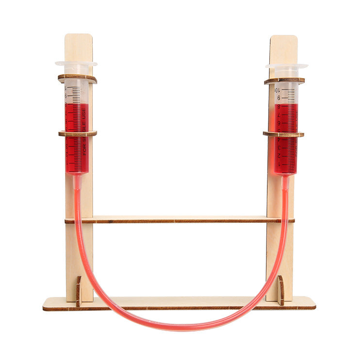 Primary school students STEAM technology handmade equipment level material package exploration science DIY technology small production play teaching aids