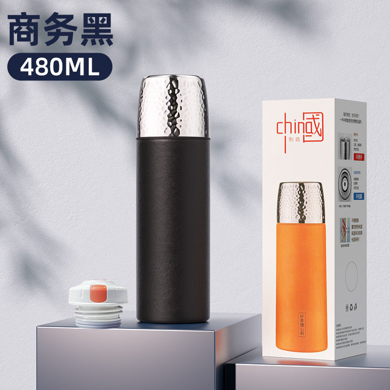 High-style insulated tea mug, made with 316 stainless steel. perfect for men and women, this large-capacity, portable mug is ideal for the office or as a business gift