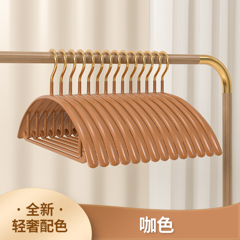 Wholesale of hangers is super cost-effective. 5 hangers, a box of 5 hangers with multi-specification hangers, Douyin hot-selling storage.