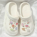 New arrival crocs women's summer 2025 new arrival shit-stepping outwear nurse thick solenon-slip toe cap sandals and slippers for women