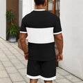 men's short-sleeve and shorts set, casual sportswear set, 3d printed cross-border hot seller, dropshipping available