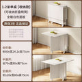 Folding table small apartment for home simple storage dining table dining table multi-functional movable dining table foldable dining table