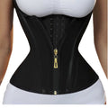Xiyin tik  hot zipper double-layer steel frame tight waist shaping tops abdominal latex shaping vest