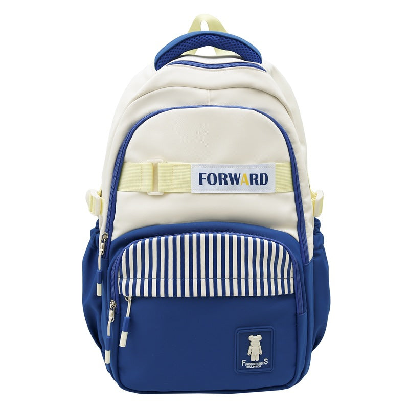 Spring and summer new large-capacity schoolbag Korean version of Japanese cute girl backpack fashion junior high school student schoolbag