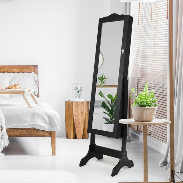 Floor-to-ceiling mirror, jewelry storage cabinet, household bedroom, wearing, fitting, integrated full-body mirror, multi-functional smart light