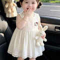Summer baby skirt summer baby one-piece clothes baby thin super cute sweet princess bag butt clothes for small months