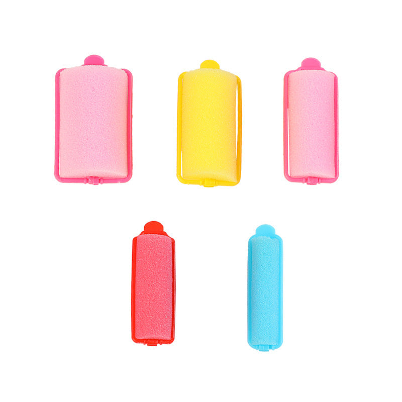 Beizi multi-size sponge hair roll set,  hot-selling pear flower head with frame and inner buckle curling iron hair tool