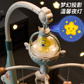Newborn baby musical mobile, baby soothing hanging toys, rotating crib rattle, stroller mobile, 0-1 year, 3-6 months
