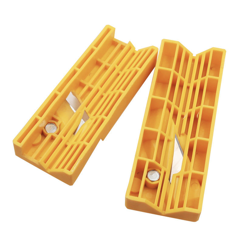 Manual woodworking planer Multifunctional sound-absorbing board Plastic board Gypsum board Chamfer Right angle flat angle trimmer Wholesale