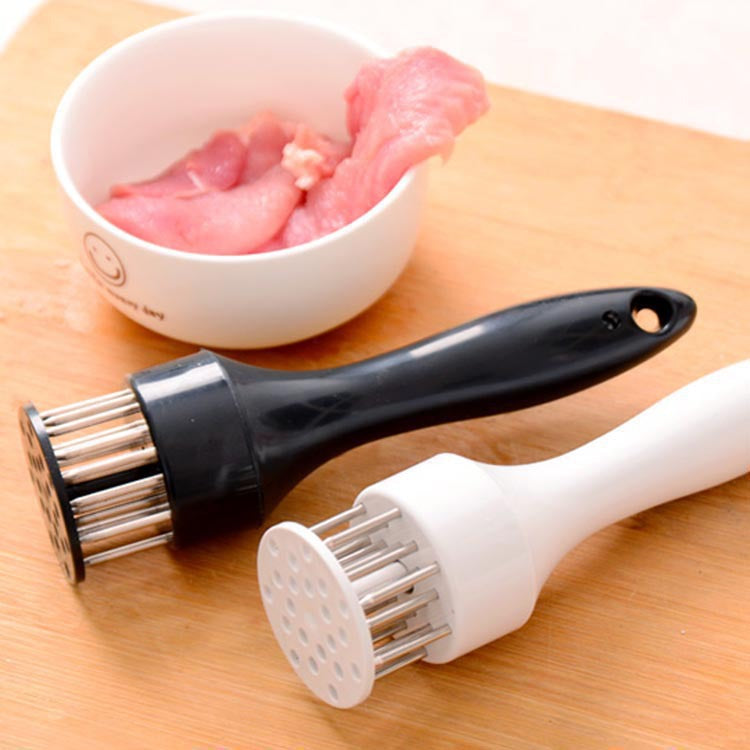 Household broken tendon tenderizing needle Pork chop Chicken chop Chicken wing meat loosening needle Beat hammer Stainless steel steak hole piercer Pork skin insert