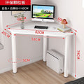 Computer desk for homesmall apartment mini office desk corner curved casualmodern triangular corner corner desk