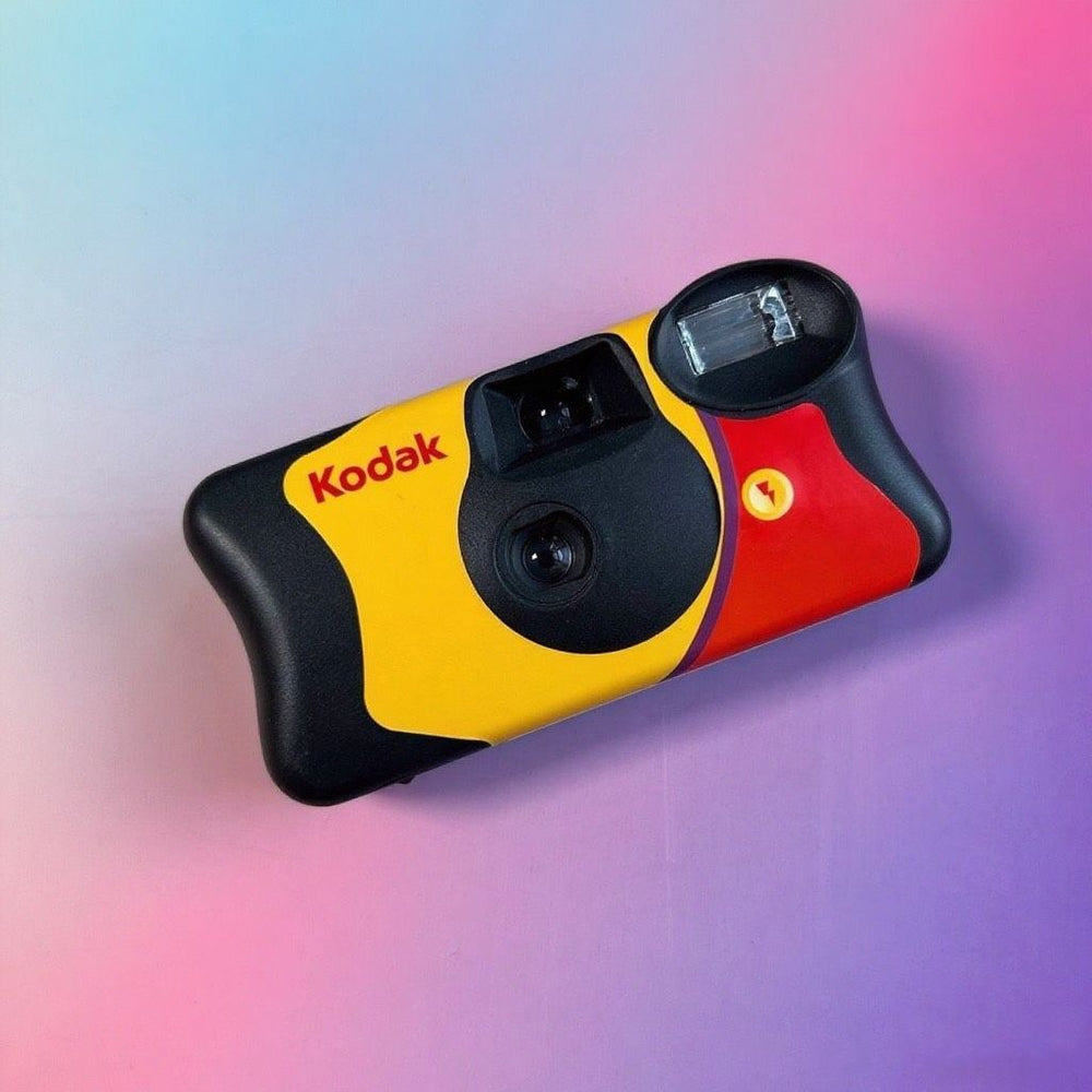 Kodak disposable camera refill film camera kodak 400 color negative with built-in flash - standard color