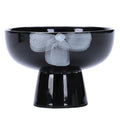 Vintage-inspired, niche design tall dessert cups - ceramic, high-style fruit, dessert, and tea tray