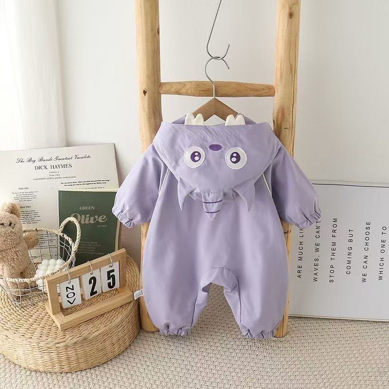 Spring & fall baby cute new arrival baby clothes outwear super cute jumpsuit outwear jacket ha shirt crawling suit