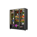 Fisher & paykel flower display refrigerator - commercial upright chiller for florists - keeps flowers fresh