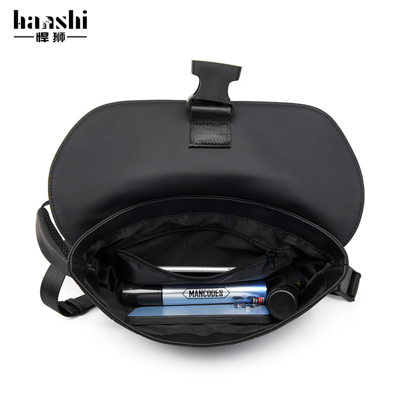 Fashion Men's Crossbody Bag Premium Sense Chest Bag Casual Fanny Bag One Shoulder Waterproof Men's Bag Travel Women's Shoulder Bag Tide