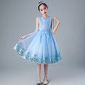 summer new korean style princess dress girls' vest dress sequined mesh princess dress gown summer