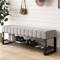 Best selling shoe changing bench popular light luxury bench shoe trial entry small for homeall-in-one door bench rectangular shoe cabinet