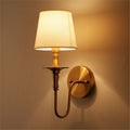 Wall lamp - bedroom bedside wall light, living room background wall lamp, hallway corridor staircase light, american style led fixture