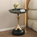 New arrivalclassy sofa side tableaccessible luxuryclassy iron small round table bedroom bedside table for homemovable coffee table
