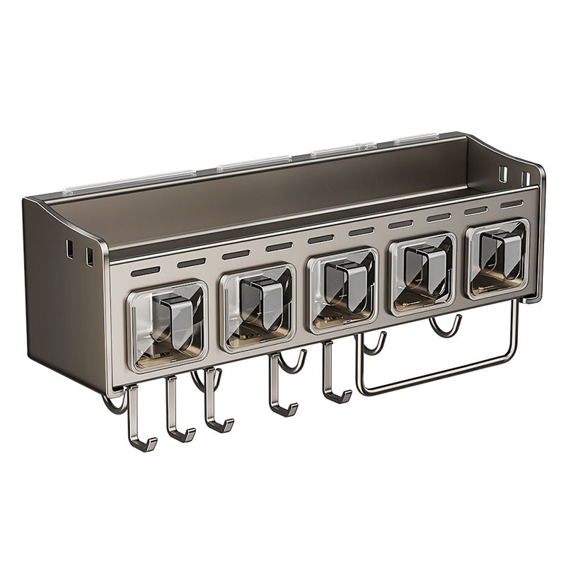 [Sample customization] No punching kitchen rack seasoning rack household wall wall mounted knife spatula storage rack