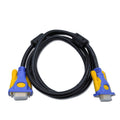 High-definition vga cable, professional-grade 3+9 vga cable, computer connection cable, gold-plated connector, vga data cable