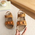 Summer toddler shoes for 1-7 year olds: soft-soled, hollow-out, floral princess sandals - wholesale breathable kids' shoes