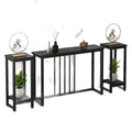 Simple table storage rack for home, wall-mounted long table, iron chinoiserie table, living room entrance table, for home entrance table
