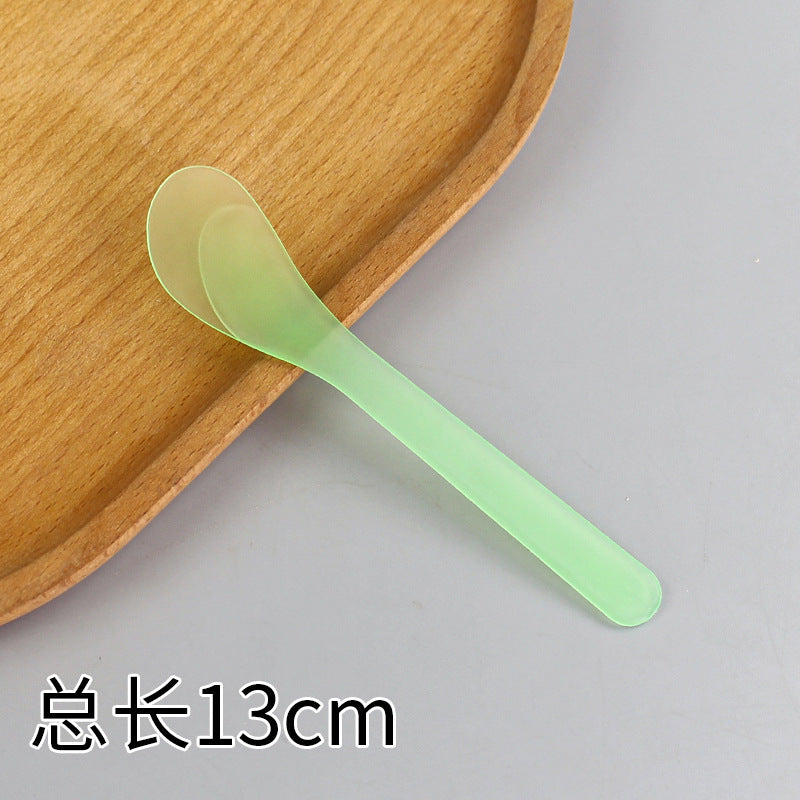 Wholesale facial mask applicator spatula set: plastic beauty mixing, stirring, scraping, and smoothing tools for face, body, and eye creams - crescent shaped spoons included