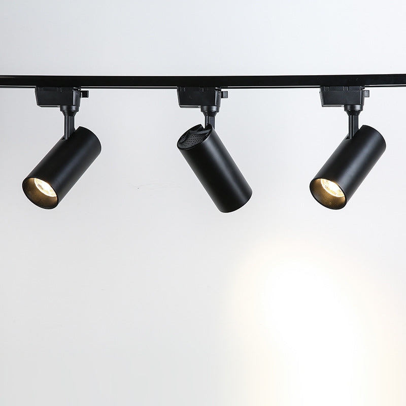 LED commercial lighting, boom spotlight, surface decoration hotel track light COB ceiling live stream clothing store track light