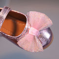 Girls' leather shoes - spring/autumn collection, new summer styles, soft sole children's shoes, spring/summer new arrivals with bow detail
